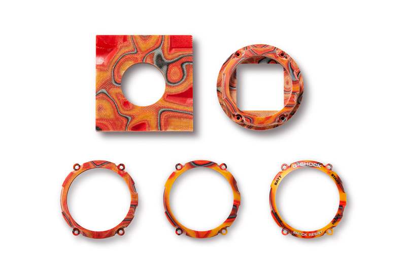 推出G-Shock 慶祝其成立 40 周年，發(fā)布了一些火紅的手表和巧妙的霧霾-復(fù)刻表