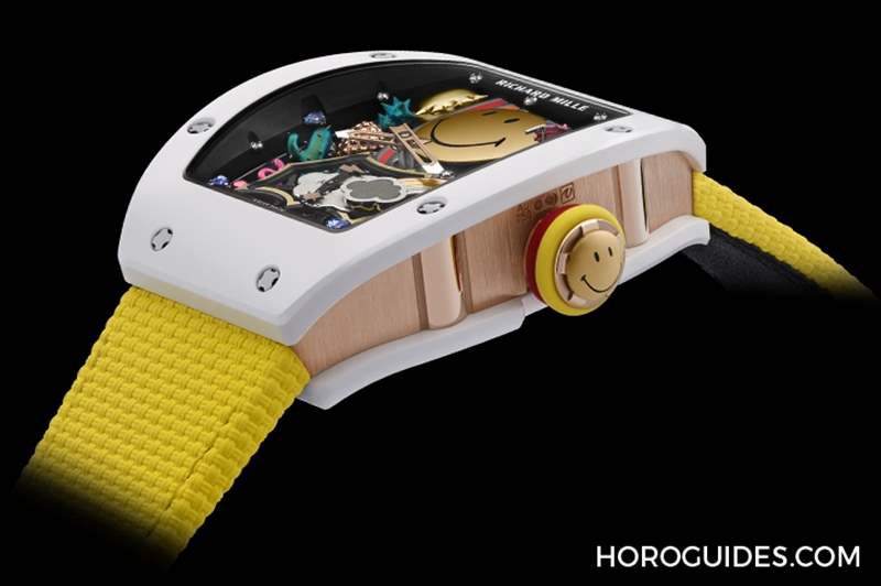 RICHARD MILLE - Richard Mille少見樂園化的一面！ RM 88 Smiley自動上鏈陀飛輪腕表