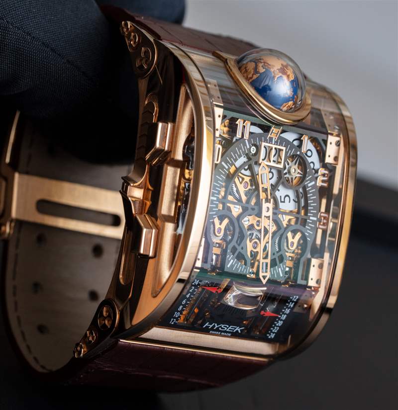 不再生產(chǎn)：550,000 美元 Hysek Colosso GMT 三問腕表-復(fù)刻表