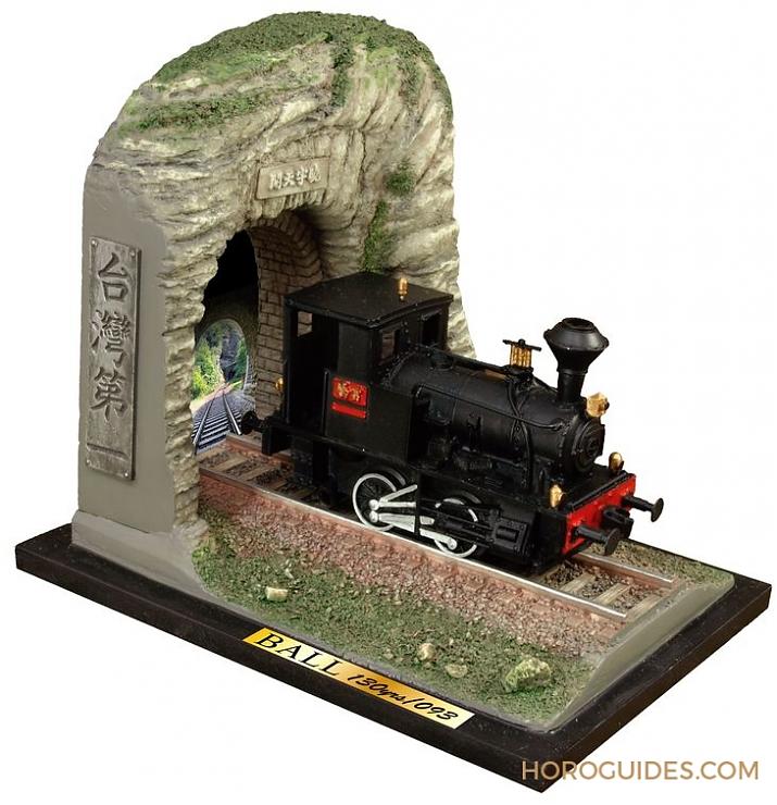 鐵道迷注意！波爾表Engineer III 臺灣騰云號火車130周年紀念腕表-復刻表