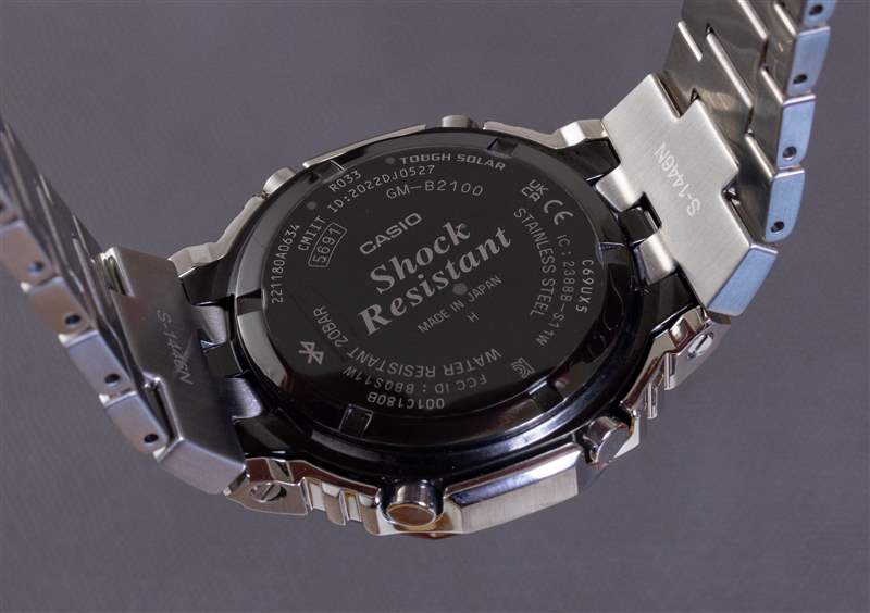 手表評(píng)論:卡西歐 G-Shock GMB2100 全金屬手鏈 手表評(píng)論:卡西歐 G-Shock GMB2100 全金屬手鏈-復(fù)刻表