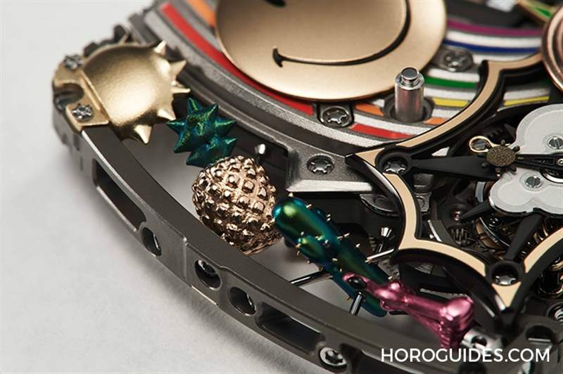 RICHARD MILLE - Richard Mille少見樂園化的一面！ RM 88 Smiley自動上鏈陀飛輪腕表