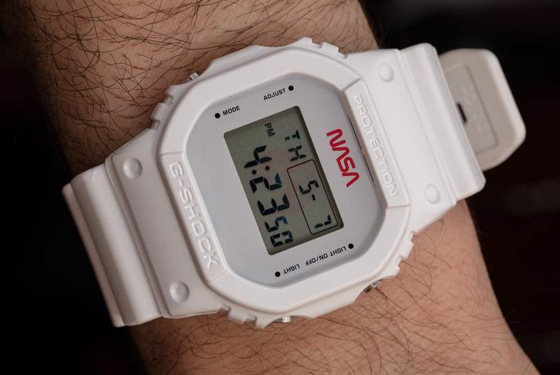 動手操作：卡西歐 G-Shock DW5600 NASA 手表-復刻表