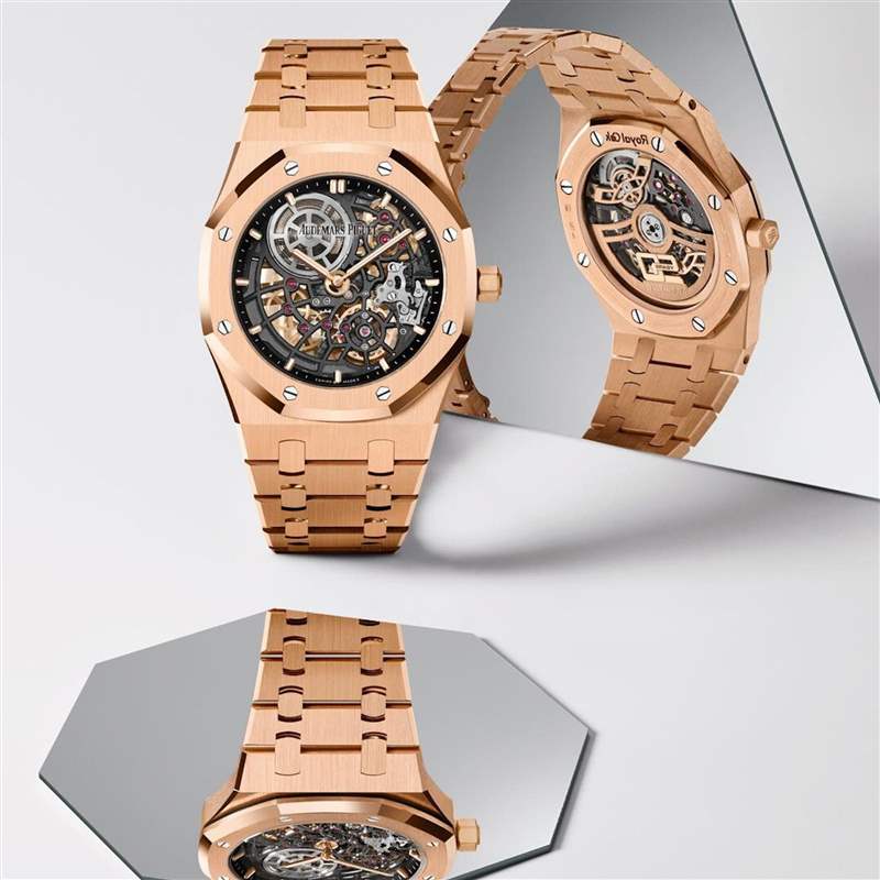 AP皇家橡樹(shù)4款玫瑰金鏤空手表最新行情 這款年內(nèi)升幅逾9成已停產(chǎn)-復(fù)刻表