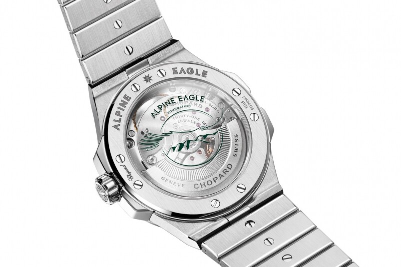 Chopard 2022 Alpine Eagle 價錢 介紹 Chopard 2022 Alpine Eagle|極搶眼的松樹表面-復(fù)刻表