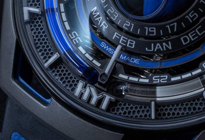 動手實踐：HYT Moonrunner Supernova 藍色手表-復(fù)刻表