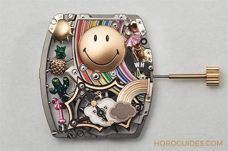 RICHARD MILLE - Richard Mille少見樂園化的一面！ RM 88 Smiley自動上鏈陀飛輪腕表