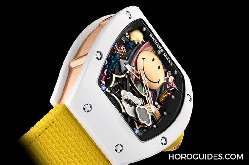 RICHARD MILLE - Richard Mille少見樂園化的一面！ RM 88 Smiley自動上鏈陀飛輪腕表