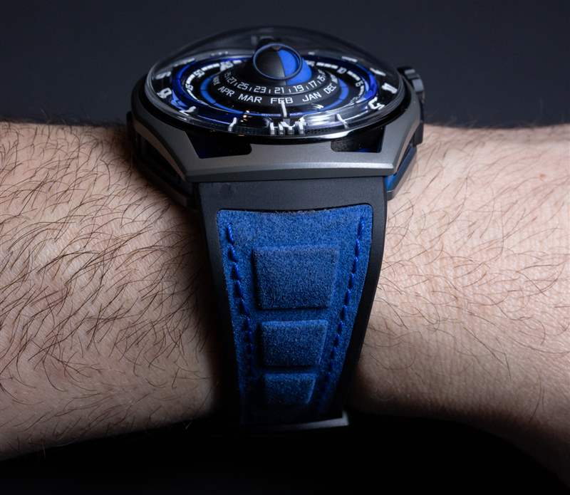 動手實踐：HYT Moonrunner Supernova 藍色手表-復(fù)刻表