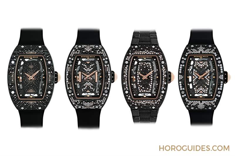 碳纖維鑲嵌鉆石的明暗共生之美｜RICHARD MILLE RM 07-01 INTERGALACTIC星系推出4款新作-復刻表