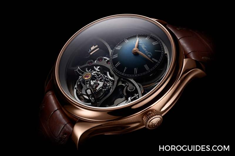 賀高登鐘表50周年! H. Moser & Cie.勇創(chuàng)者圓柱陀飛輪鏤空紀(jì)念腕表限量發(fā)行-復(fù)刻表