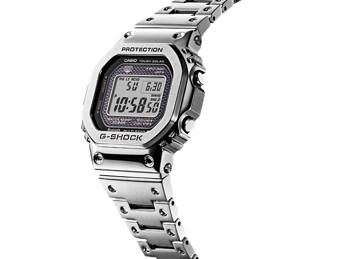 G-SHOCK G-SHOCK元祖DW-5000完全鋼化!更可連接手機!-復刻表