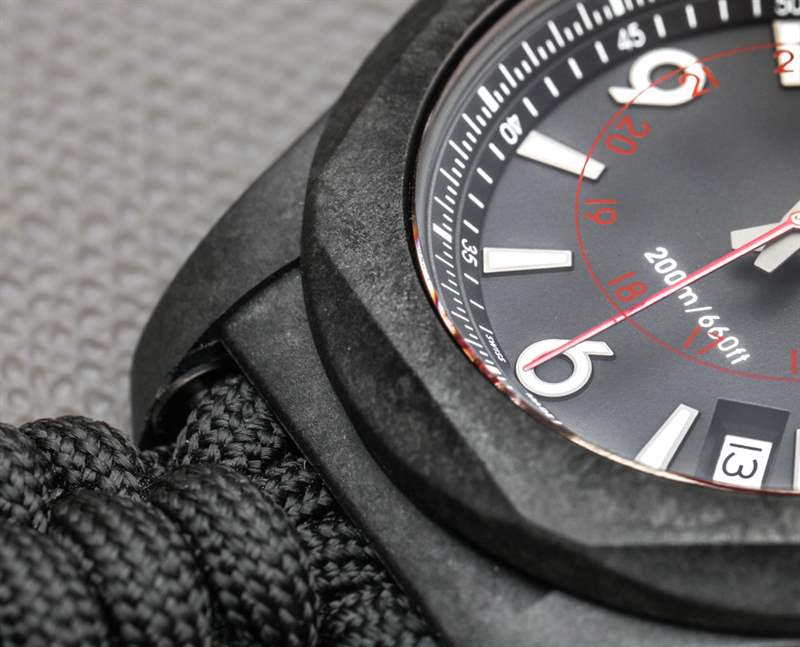 維氏瑞士軍INOX碳Naimakka傘繩表帶手表評(píng)論-復(fù)刻表