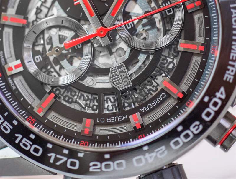 泰格豪雅 Carrera Heuer 01 Manchester United Red Devil 手表上手-復刻表