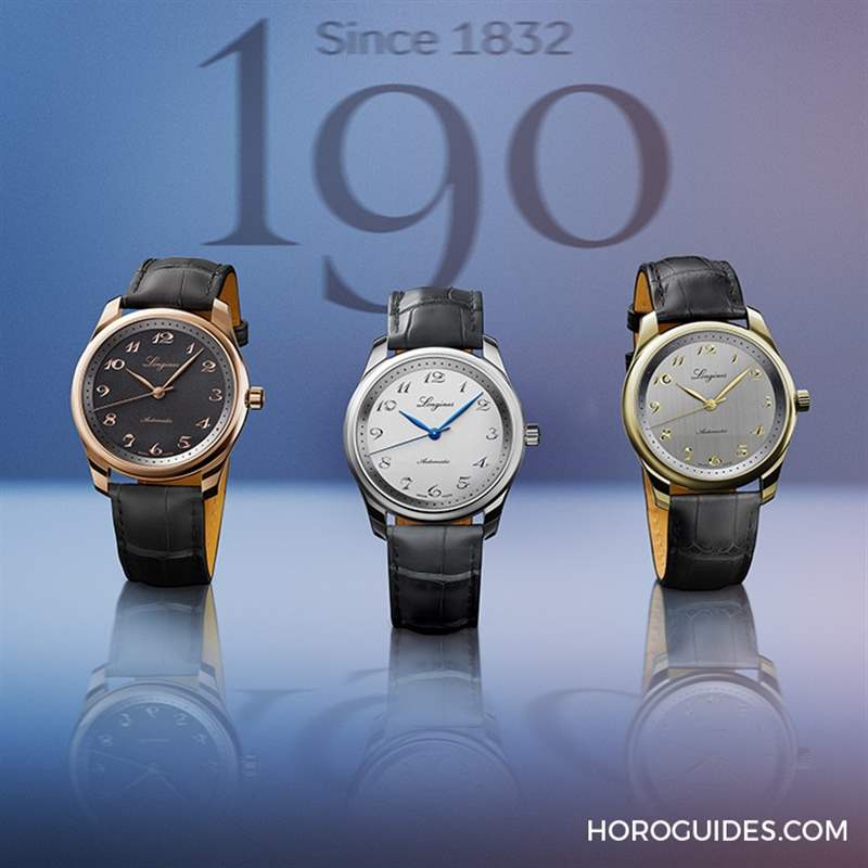 最無可取代的事物是時間浪琴表190周年與Master巨擘系列紀念腕表-復刻表