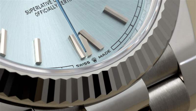 勞力士新款鉑金星期日歷腕表盡在表圈之上-復(fù)刻表