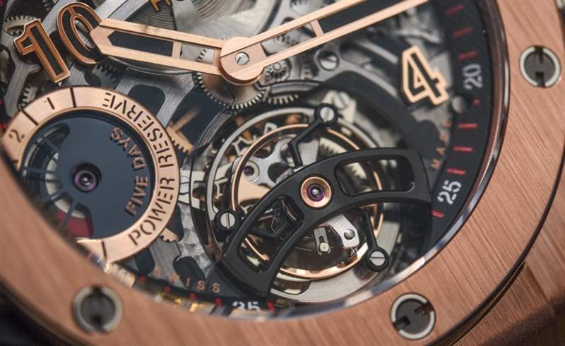 宇舶Big Bang陀飛輪5天動力儲存指示器腕表上手操作-復刻表