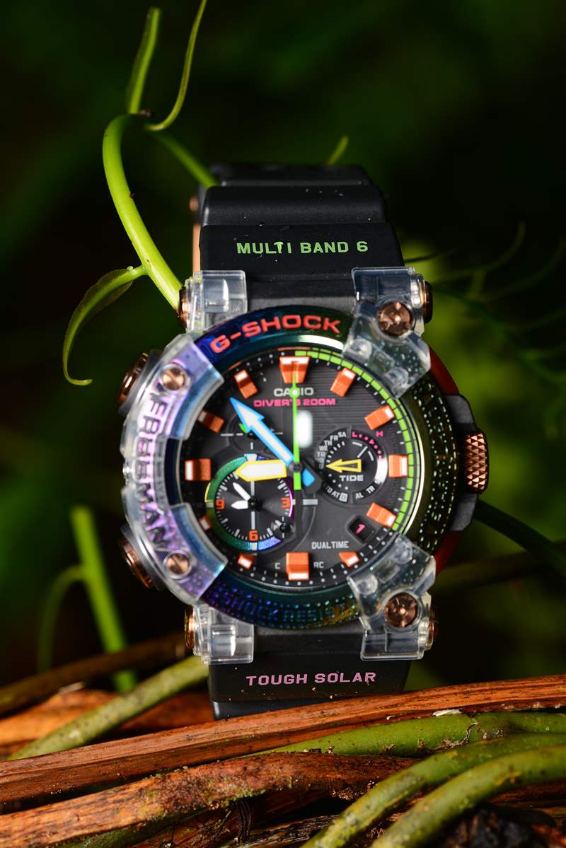 僅僅因為一位真正的青蛙教授評論了G-Shock Frogman Borneo Rainbow Toad-復刻表