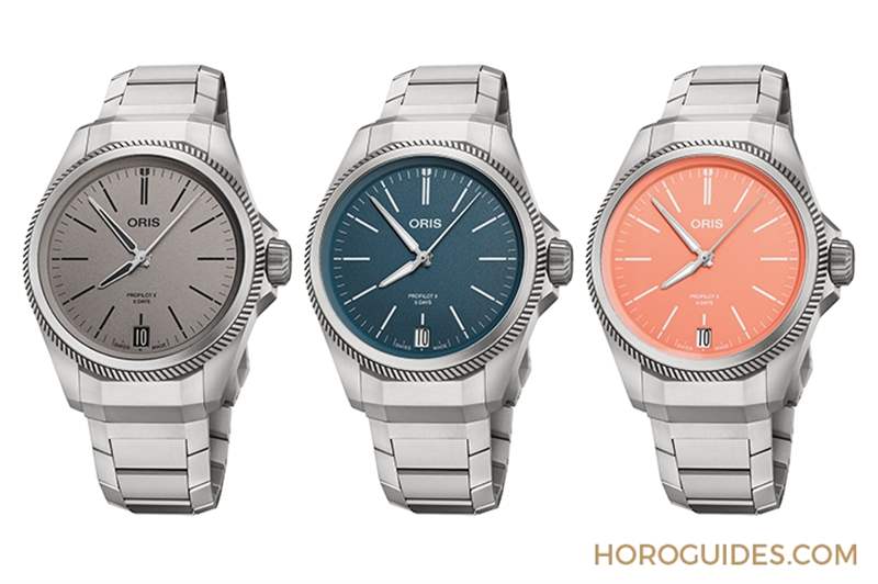 ORIS ProPilot X Calibre 400 │ 超質感三色逗-復刻表