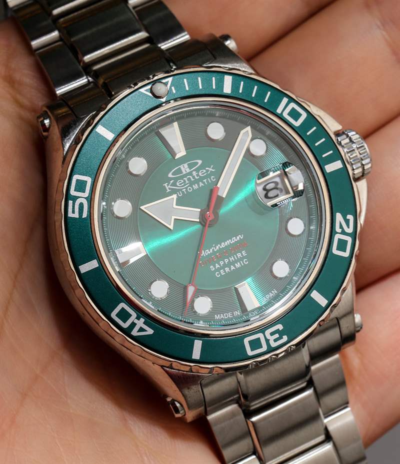 Kentex Marineman藍寶石陶瓷腕表上手體驗-復刻表