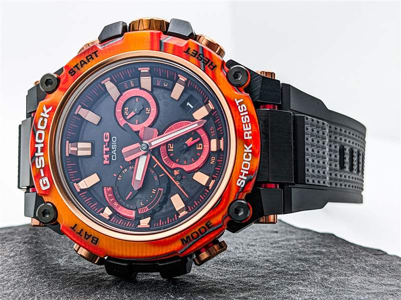 手表評論:卡西歐G-Shock 40周年MTGB3000FR-1A-復刻表