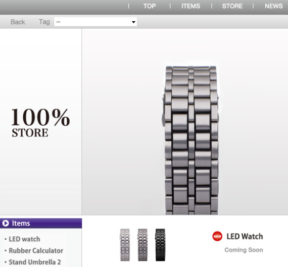 100%的LED概念手表是噱頭？-復(fù)刻表