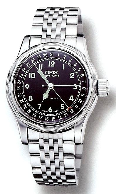 豪利時(shí)大皇冠指針日期腕表-復(fù)刻表