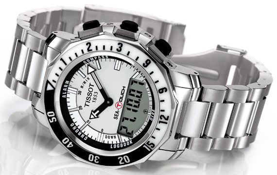 2009年天梭海觸Sea-Touch手表-復刻表