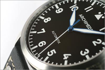 阿基米德飛行員XL自動機手表Archimede Pulot XL Automati-復刻表