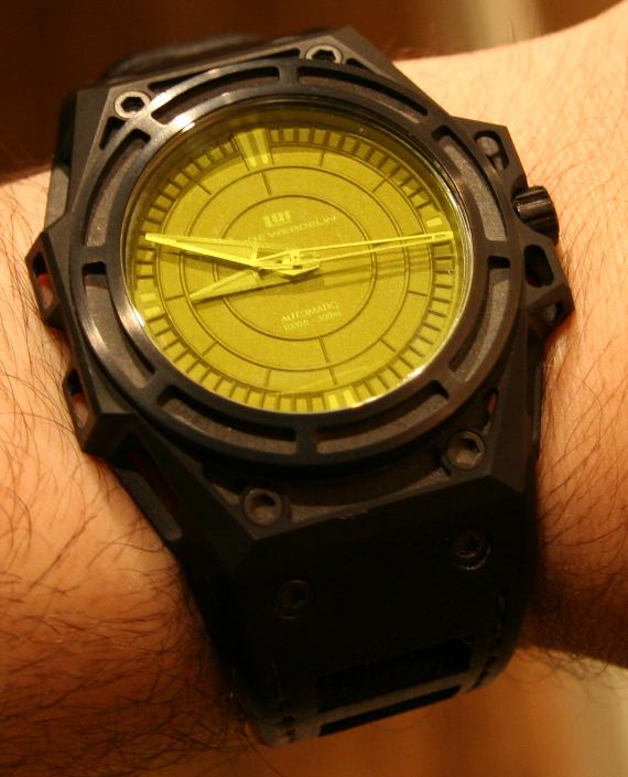 Linde Werdelin SpidoLite Yellow Dial Watch 林德·韋德林Linde Werdelin Oktopus和SpidoLite黃色手表-復(fù)刻表