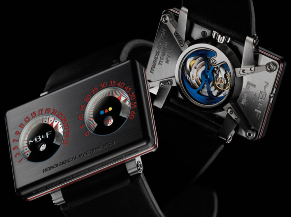 MB&F和Alain Silberstein HM2.2“黑匣子”手表-復刻表