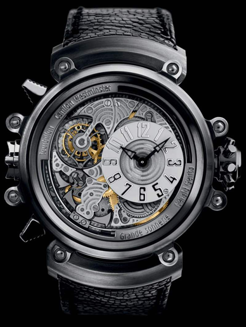 杰拉爾德·根塔Gerald Genta競技場元音速自鳴手表-復(fù)刻表