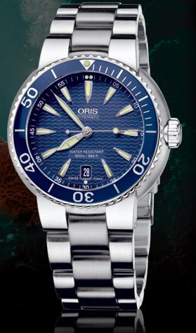 diver4 豪利時(shí)Oris Divers Date日歷潛水腕表-復(fù)刻表