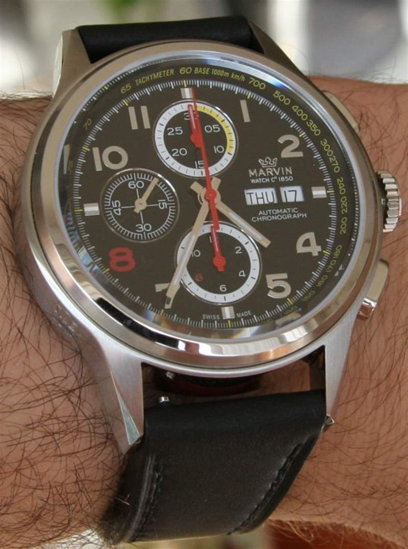 馬文Marvin M103多功能計時腕表怎么樣？-復刻表