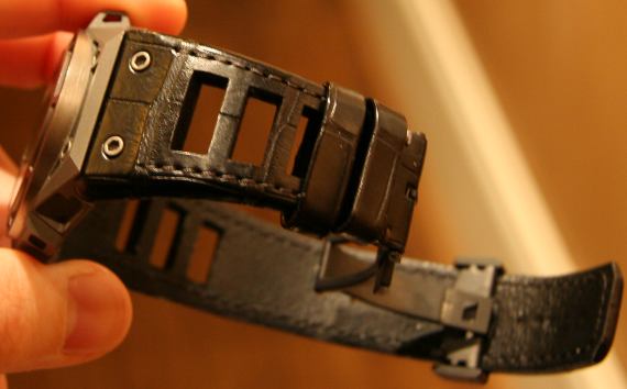 New alligator strap for LW 林德·韋德林Linde Werdelin Oktopus和SpidoLite黃色手表-復(fù)刻表