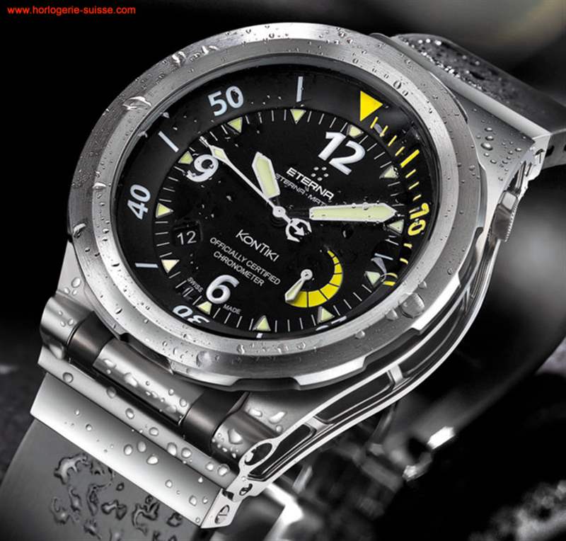 美國(guó)品牌小眾手表Eterna KonTiki潛水員腕表-復(fù)刻表