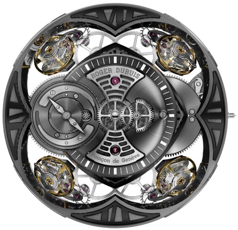 羅杰杜彼Excalibur Quatuor腕表上手體驗-復刻表