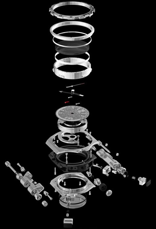 寶格麗Diagono X-Pro腕表-復刻表