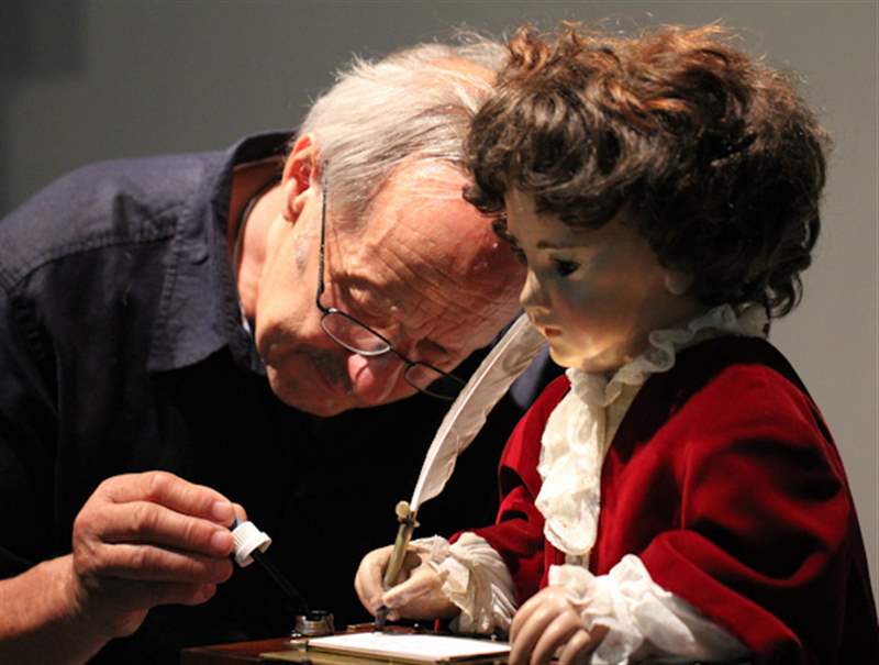 雅克德羅“作家”自動機:很棒的古董安卓-復刻表