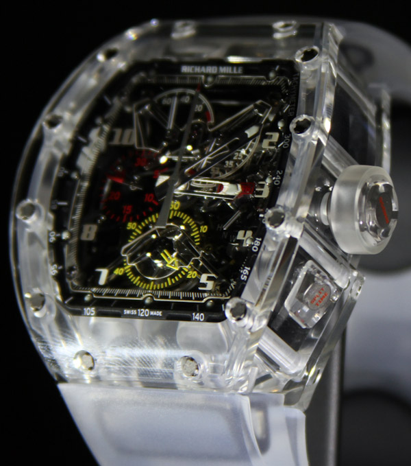 理查德米勒RM 056全藍寶石水晶腕表-復刻表