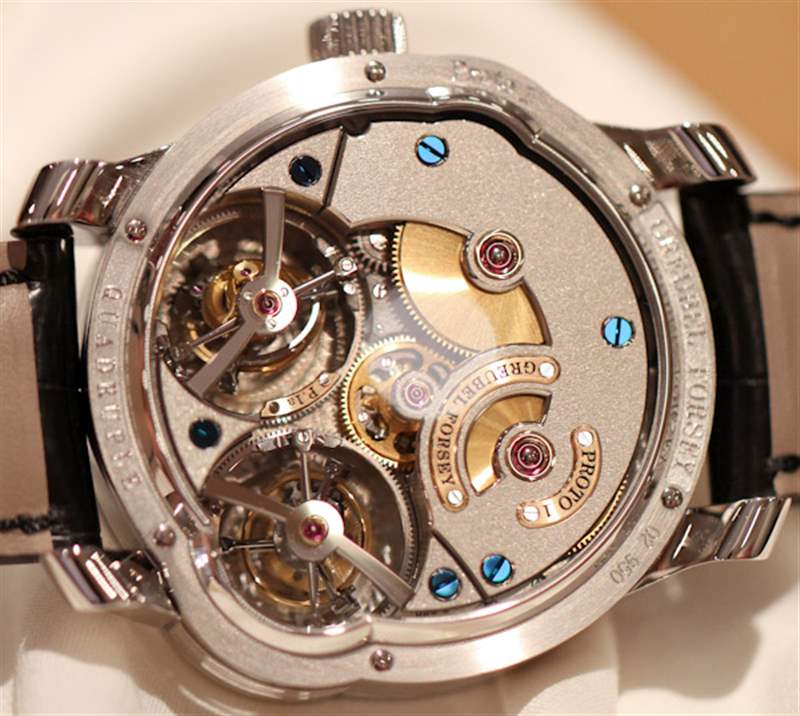 Greubel Forsey四重陀飛輪秘密腕表動(dòng)手實(shí)踐-復(fù)刻表