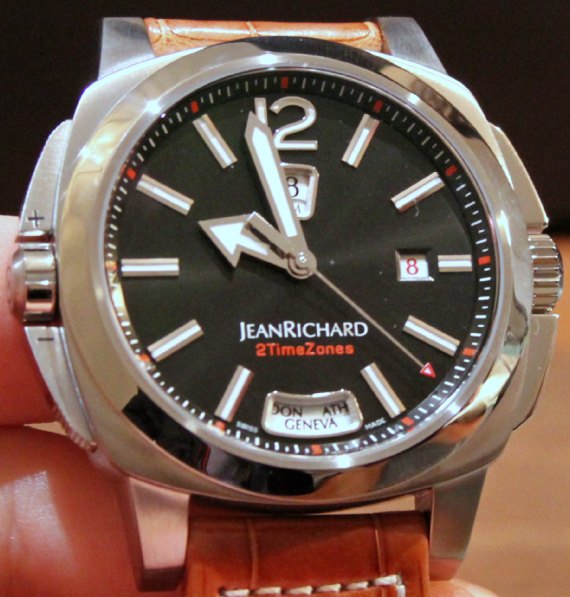 JeanRichard 2Timezones watch 5 JeanRichard理查德雙時區手表-復刻表