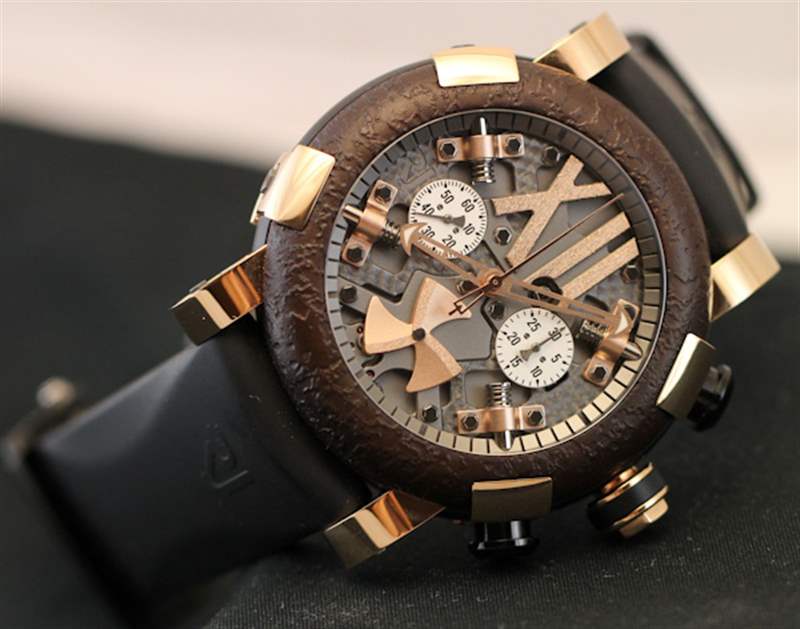 羅曼杰羅姆蒸汽朋克計時腕表評論-復(fù)刻表