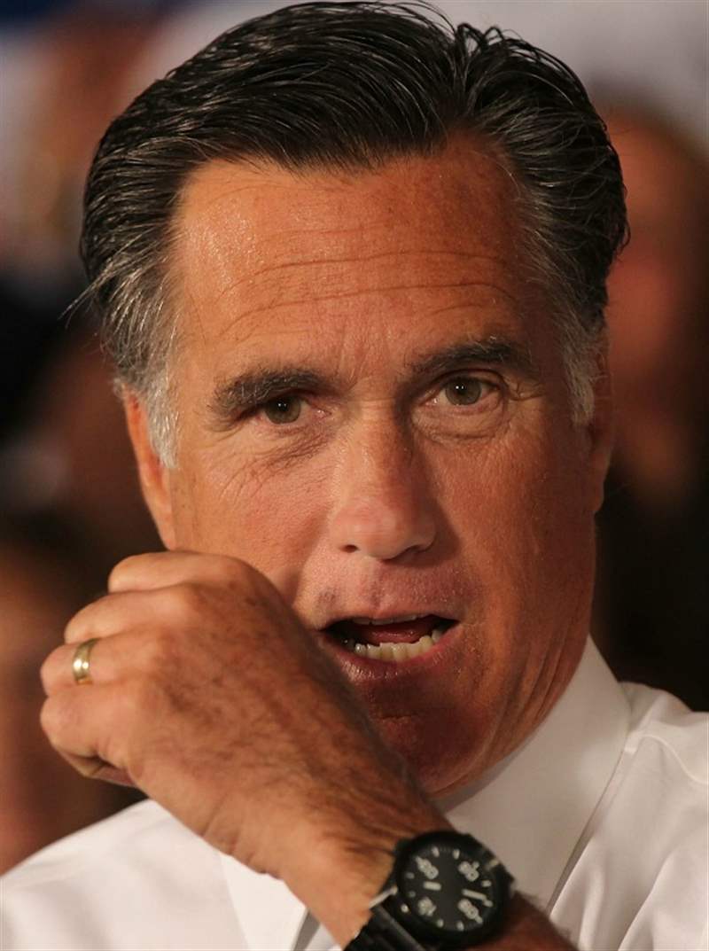 米特·羅姆尼的選舉時間腕表-復刻表