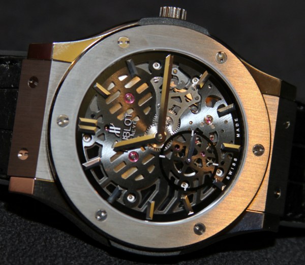 宇舶Classic Fusion超薄鏤空腕表上手-復刻表