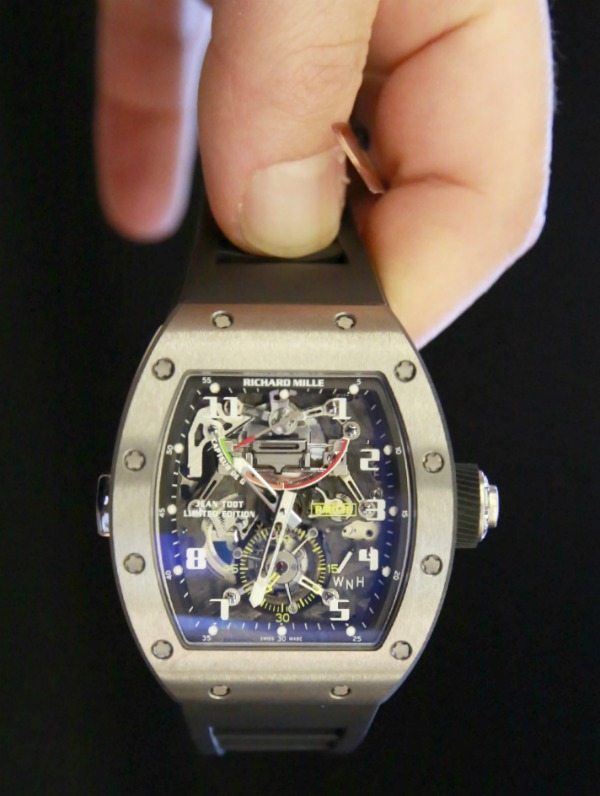理查德米勒RM036手表與G-Force Meter動手實(shí)踐-復(fù)刻表