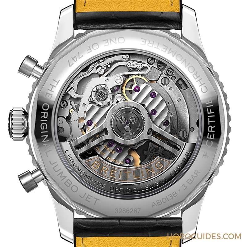 頌揚原始巨無霸噴射機，BREITLING Navitimer B01「波音747限量版」-復刻表