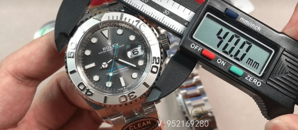 C廠Clean廠復刻灰游艇細節(jié)做工怎么樣,C廠勞力士灰游艇3235機芯穩(wěn)定嗎-復刻表