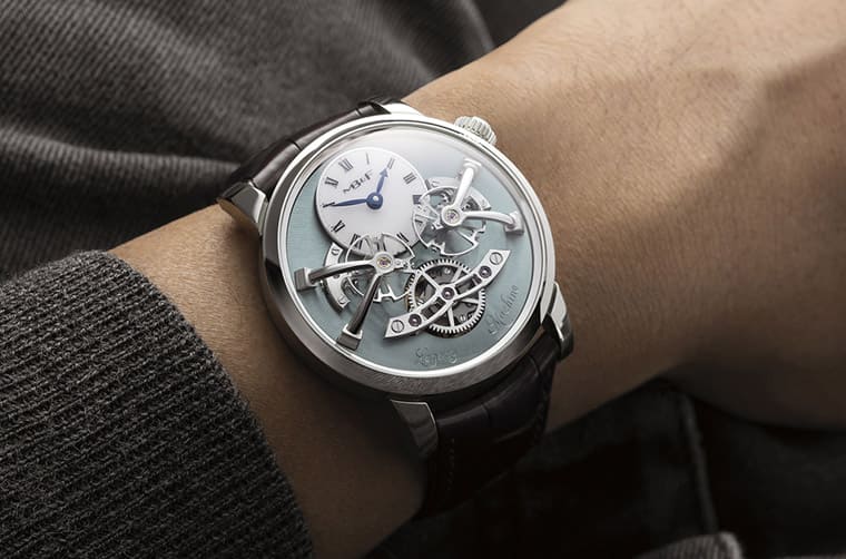 MB&F LM2雙擺輪手表改用鈀金表殼搭海藍(lán)色面盤限量再出擊-復(fù)刻表