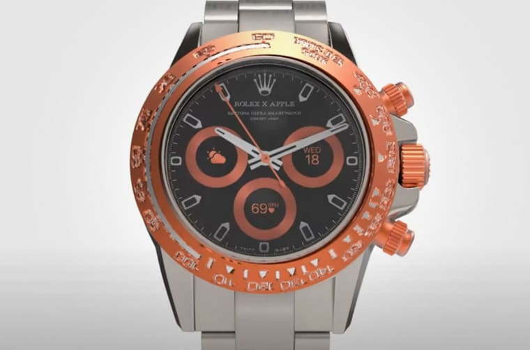 如果勞力士Daytona和Apple Watch合體會(huì)是什麼樣子？-復(fù)刻表